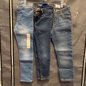 Girls Blue Denim Jeans size 5